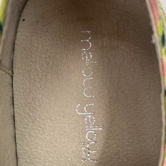 Mellow Yellow Platform Tropical Tennis Shoes Size 37 or US 7 - Picture 5 of 7